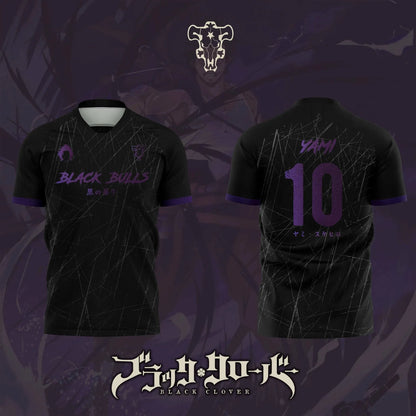 Black Clover Yami Sukehiro Jersey