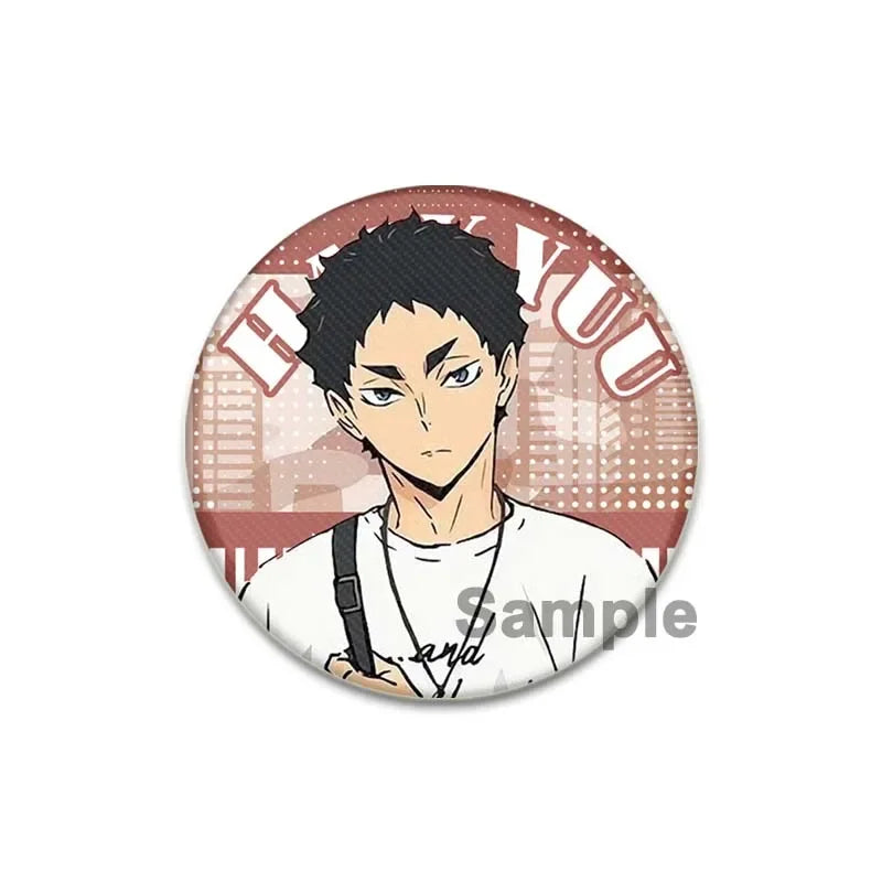 Haikyuu! Karasuno Brooch Pins