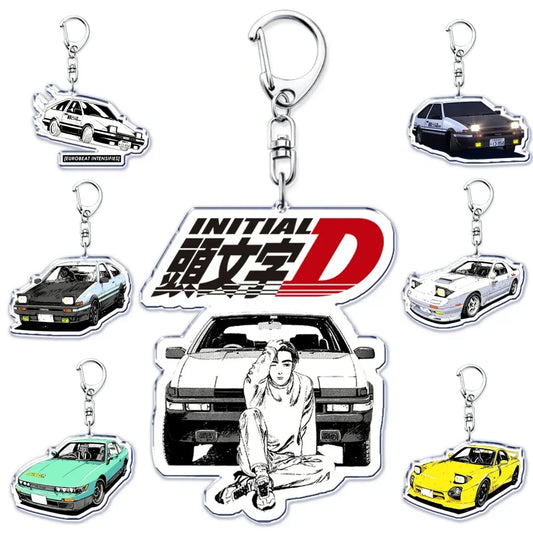 Initial D Takumi Keychain