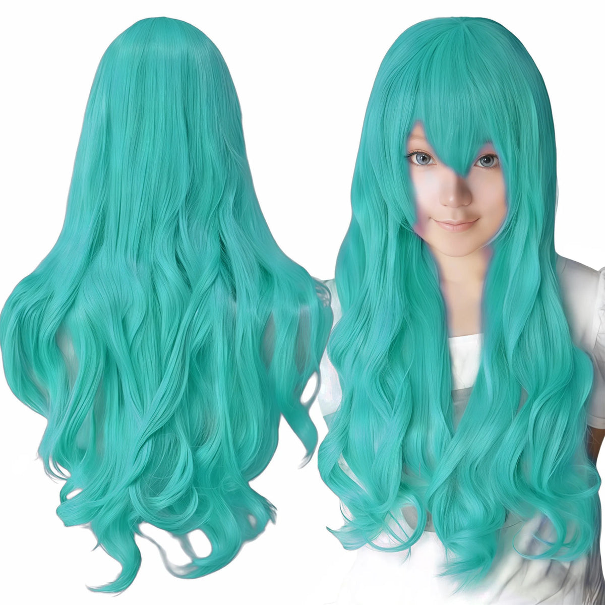 Sailor Moon Sailor Pluto Curly Wig
