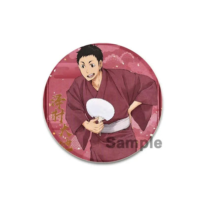 Haikyuu! Karasuno Brooch Pins