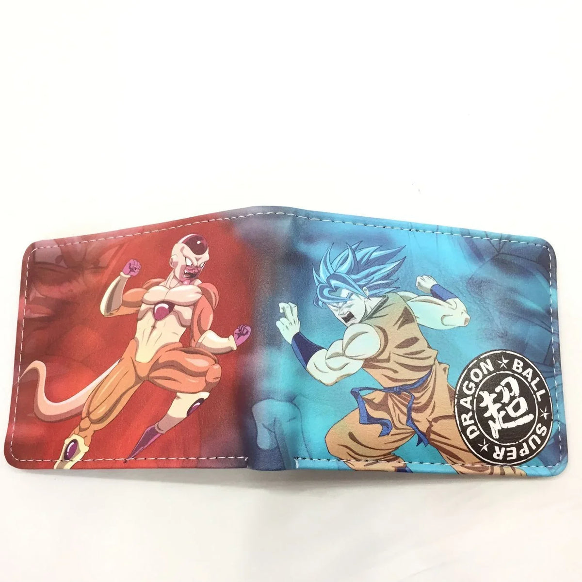 Dragon Ball Son Goku Multifunctional Card Purse Cartoon PU Wallet Personality Creativity Simple Foldable Coin Boy Birthday Gift