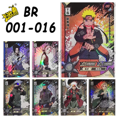 Naruto KAYOU Card Full Set Rare BP NR SE GP CP SP CR MR PR SV SLR OR AR NR UR ZR TR Cards Uzumaki Naruto Anime Collectible Card