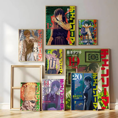 Chainsaw Man Poster Sticker
