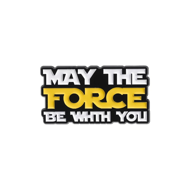 Food Wars May The Fork Be With You Enamel Pin