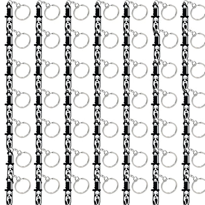 50PCS Keychains Terror Movie Character Keyring