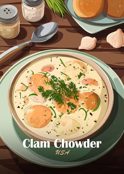 Anime Food Art Poster