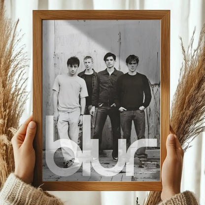 B-Blur Band Poster
