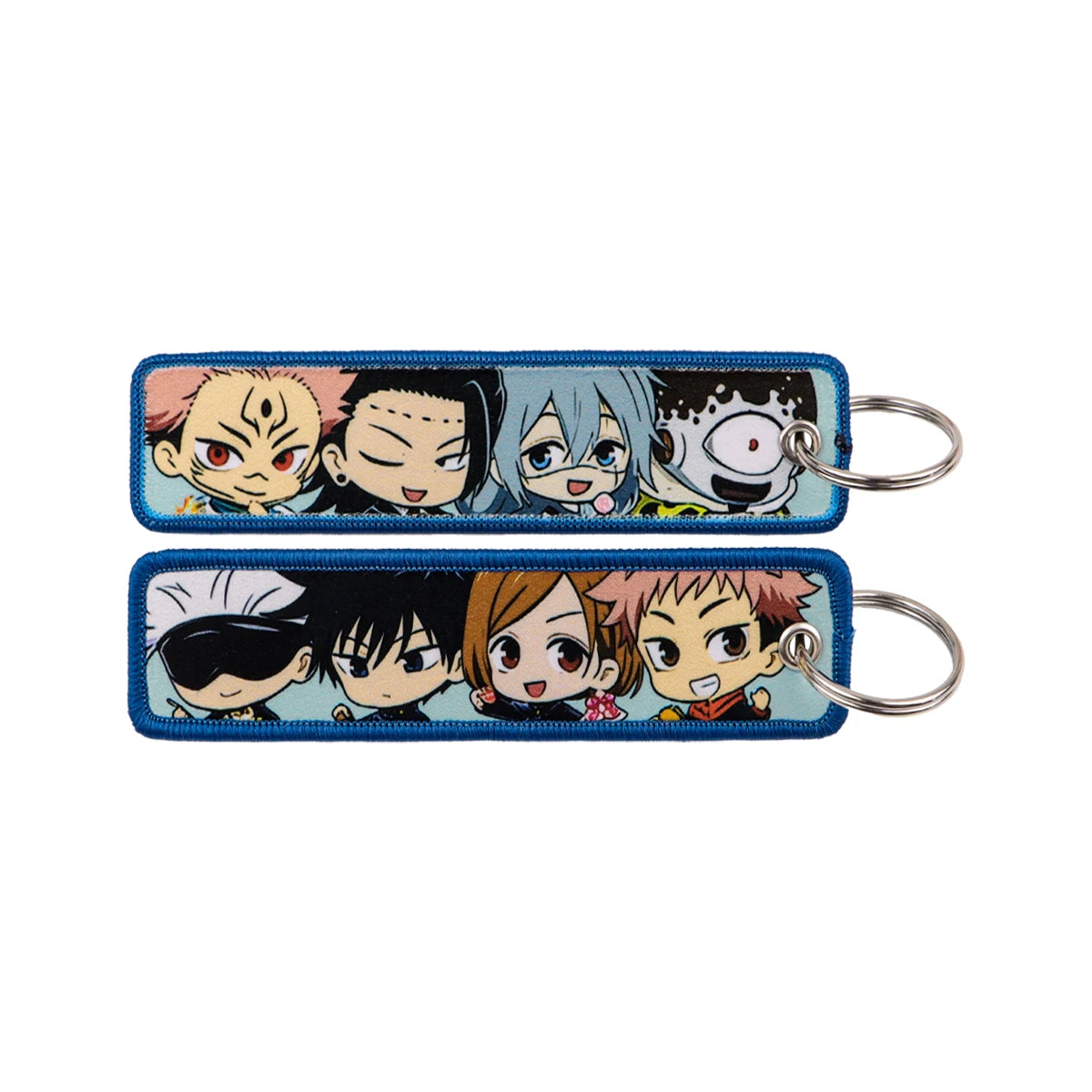 Anime Character Embroidery Keychain