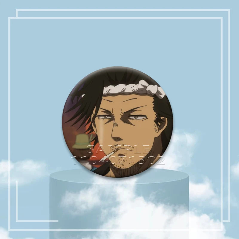 Black Clover Characters Pin