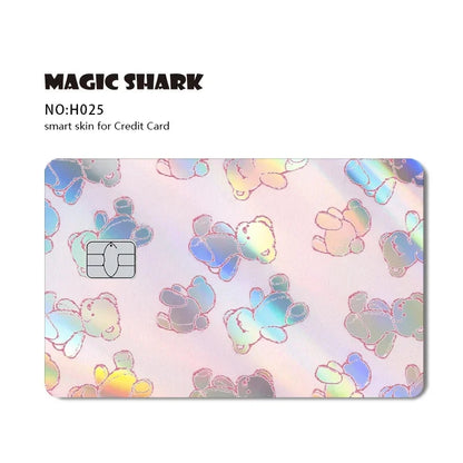Dragon Blue Eyes Holographic Sticker