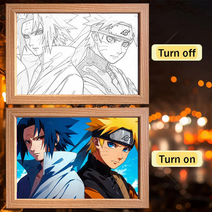 Naruto Sasuke LED Lamp