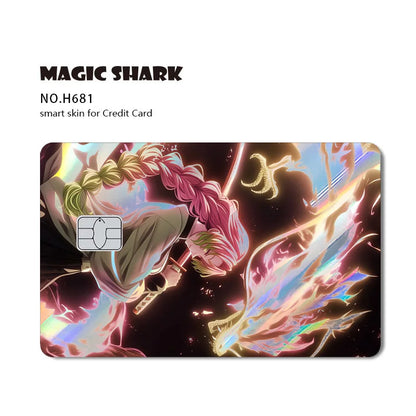 Demon Slayer Shinny Holographic Card Skin