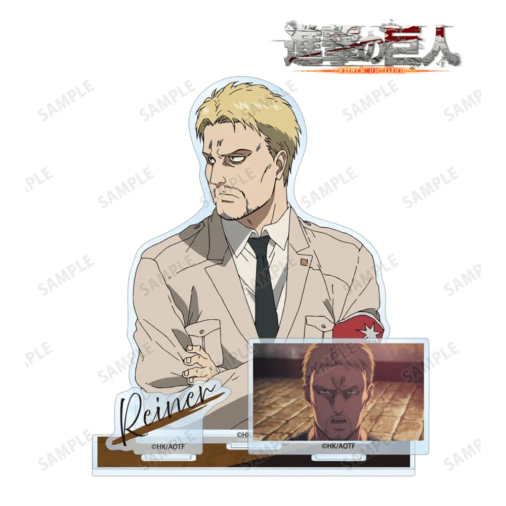 Attack on Titan Mikasa Ackerman 15cm Acrylic Stand Keychain Figure Desk Display Ornament Anime Fan Merch Gift Toy