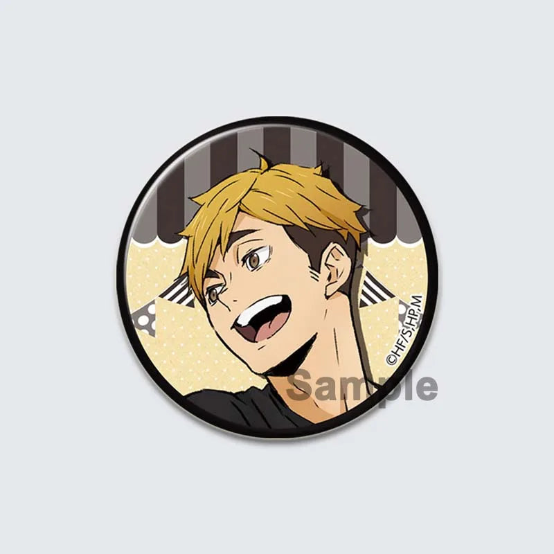 Haikyuu!! Anime Button Pins