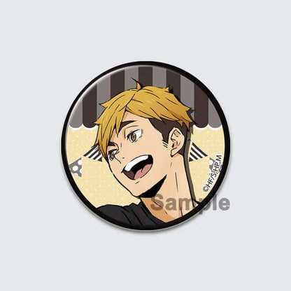 Haikyuu!! Anime Button Pins