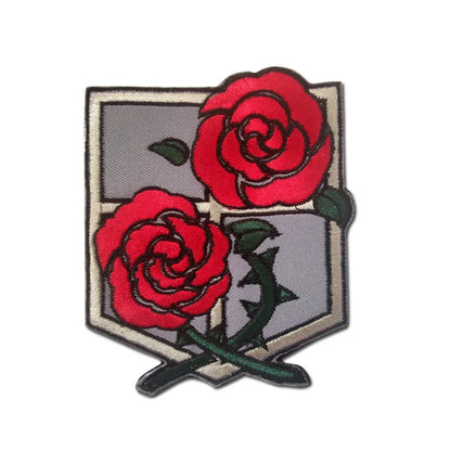 Attack on Titan Wings of Freedom Cosplay Patch Embroidery  Badge for Clothing, Armband, Hook & Loop Apparel Patches, 1PC