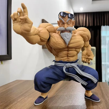 9.5cm Dragon Ball Mini Figure Goku Kame Sennin Anime  Figurine Muscle Master Roshi Model Toy GK Statue Toys Birthday Gifts Kids