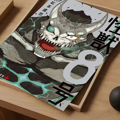 Kaiju No. 8 Vintage Poster