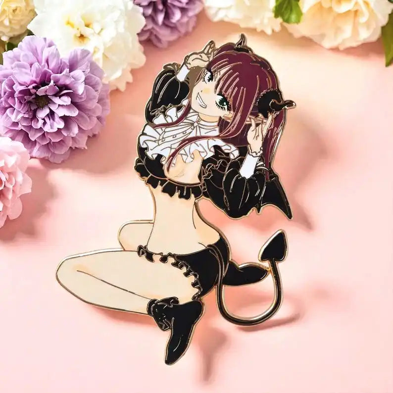 Marin Kitagawa hard enamel pin
