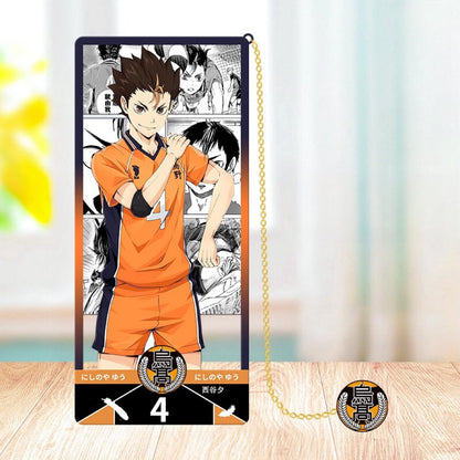 Haikyu!! Volleyball Metal Bookmark