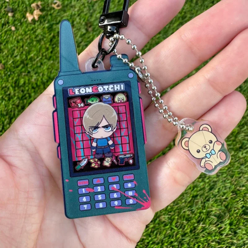 Resident Evil Leon Kennedy Acrylic Keychain