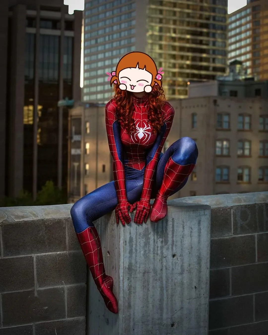 Spider-Man Spider-Woman Bodysuit