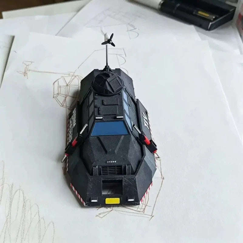 New Storm Chaser TIV2 Tornado Intercept Vehicle Model Creative Collector Car Ornament Gift For Weather Hobby & Vehicle Toy Fans