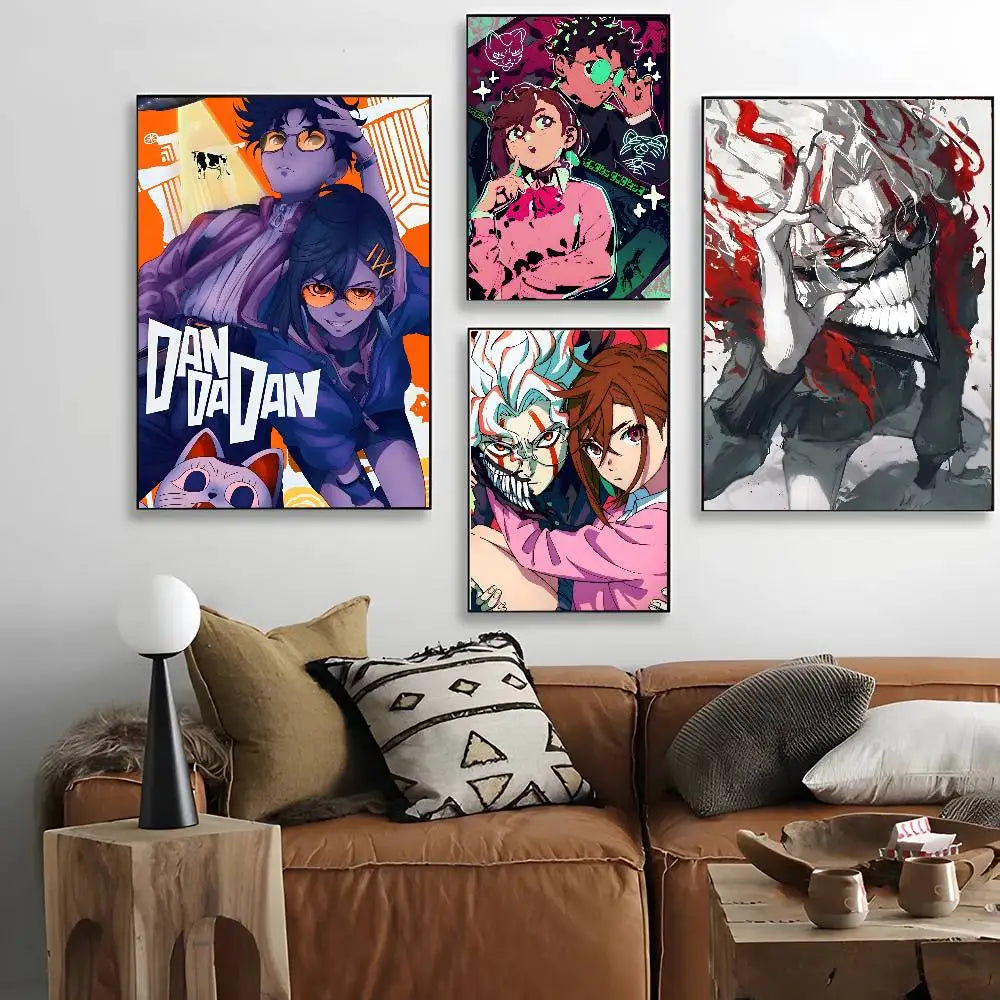 Dandadan Sixth Canvas Poster