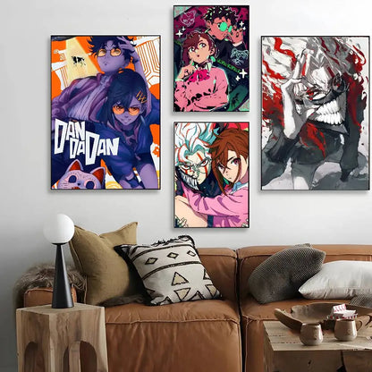 Dandadan Sixth Canvas Poster