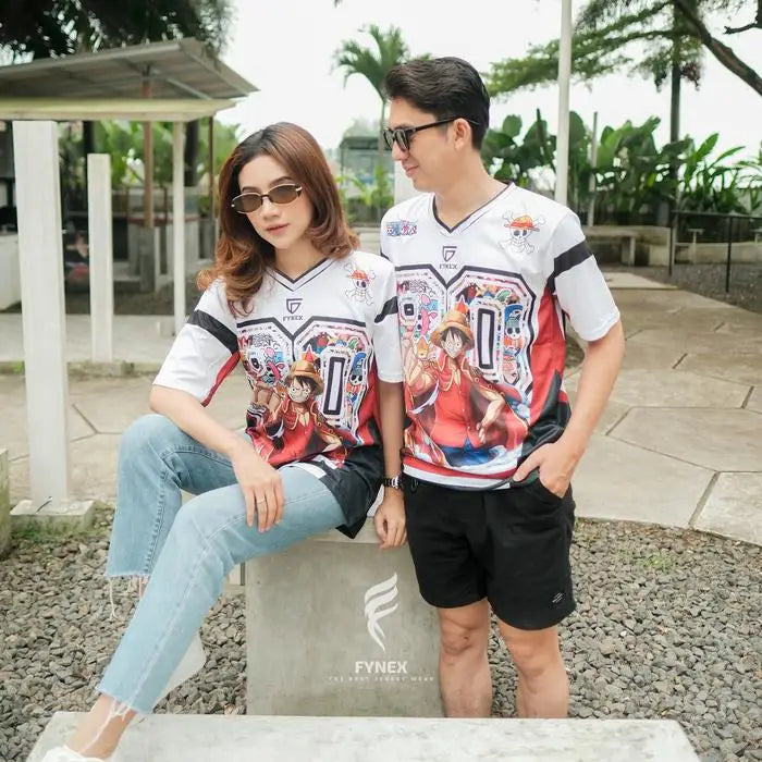 One Piece Luffy Football Jersey