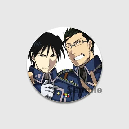 Fullmetal Alchemist Enamel Brooches