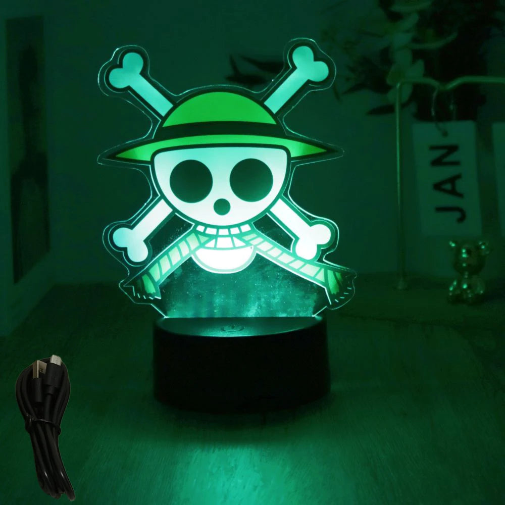 One Piece Luffy LED Lamp