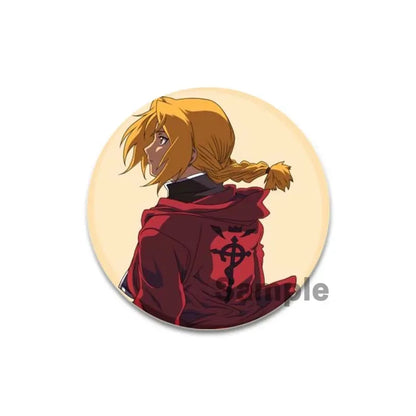 Fullmetal Alchemist Brooch Pin – 58mm