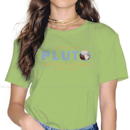 Make A Planet Again Pluto Oversized T-Shirt