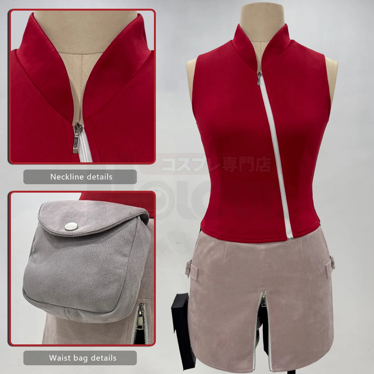 Naruto Haruno Sakura Cosplay Costume