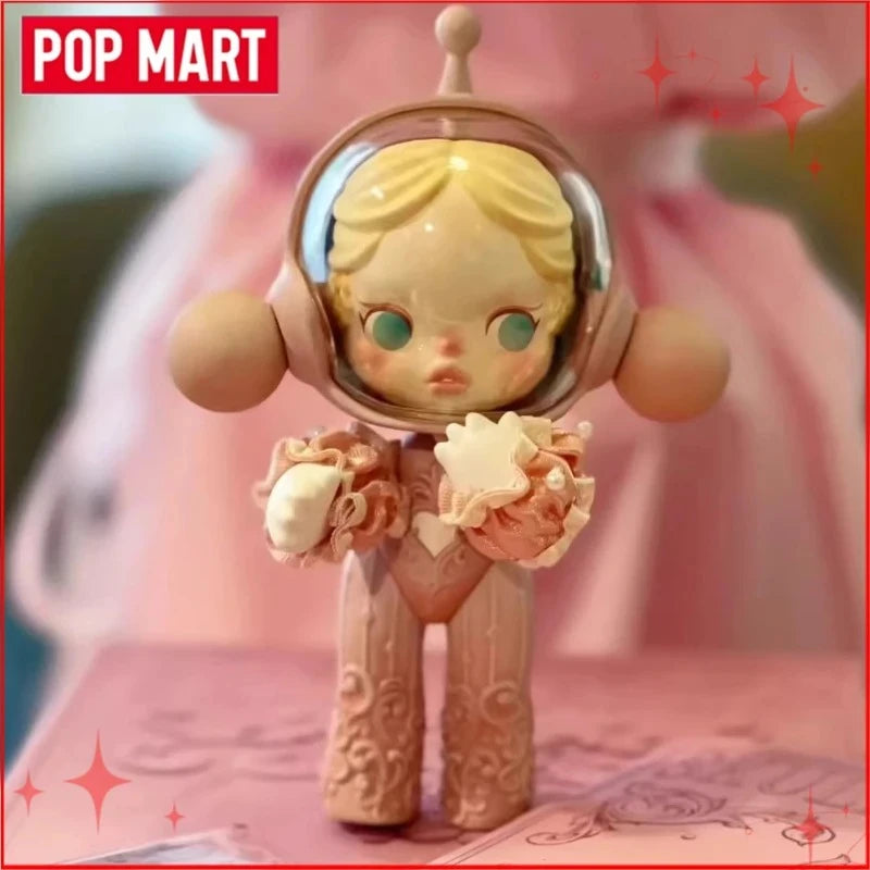 Pop Mart Skullpanda Bjd Nana Figures Baby Series Flower Blooming Figure  Pink Green SP Art Toy Limited Dolls Surprise Toy Gift