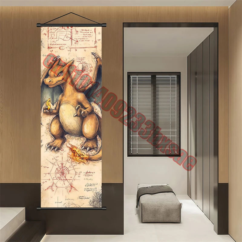 Pokemon Gengar Canvas Poster