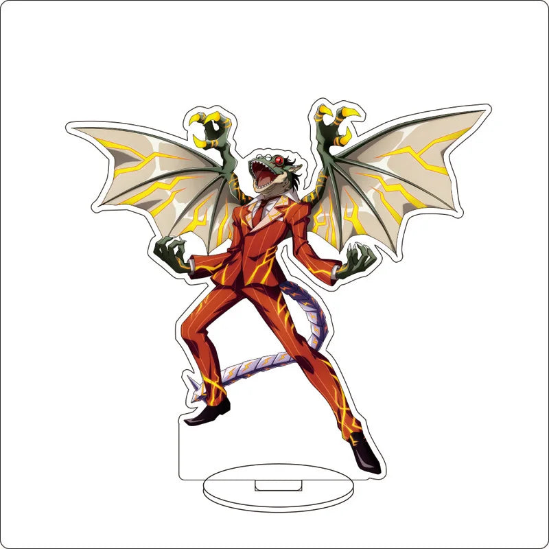 Anime Overlord Acrylic Stand Ornaments Ainz Ooal Gown Shalltear Bloodfallen albedo Cocytus Figure Stand Halloween Gifts