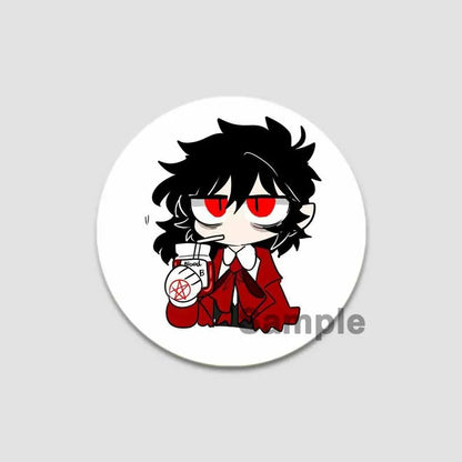 Hellsing Ultimate Alucard Pin Button