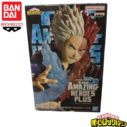 In Stock Original Bandai Banpresto My Hero Academia Todoroki Shoto Anime Characters Model Toy Birthday Present Garage