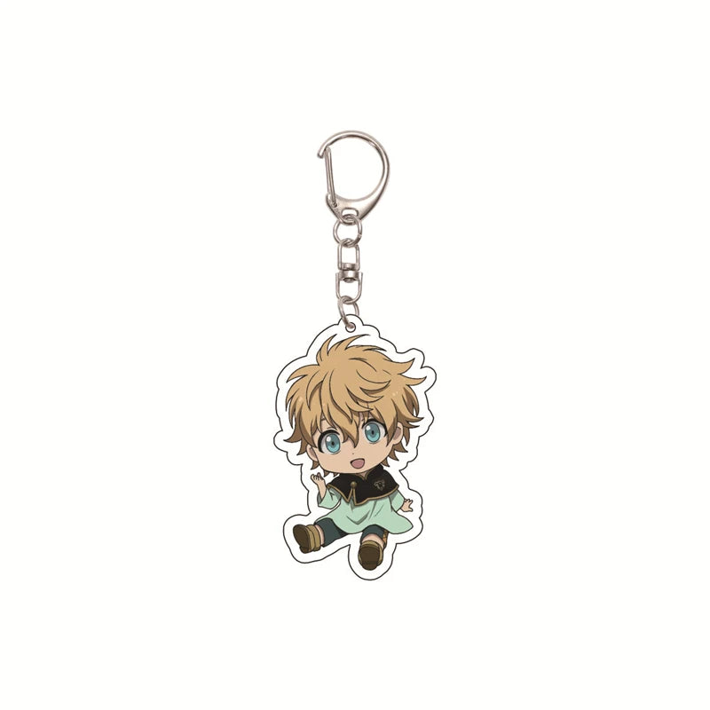 Black Clover Asta Acrylic Keychain
