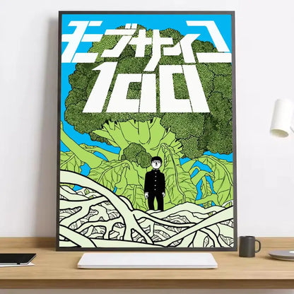 Mob Psycho 100 Reigen Canvas Poster
