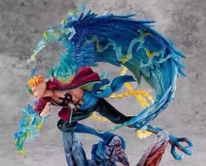 Bandai S.H.Figuarts One Piece Marco The Top War Edition Poseable Action Figure Collectible