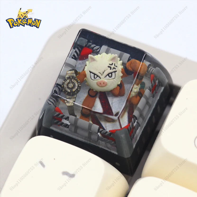 Pokemon Primeape Resin Keycaps