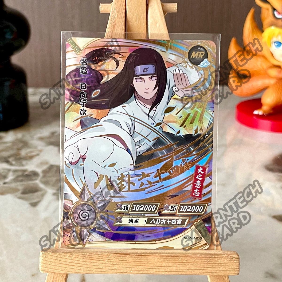 KAYOU Naruto MR Card 38-72 Series Single Card Naruto Uzumaki Naruto Hyuga Hinata Collection Anime Card Kids Toy Gift
