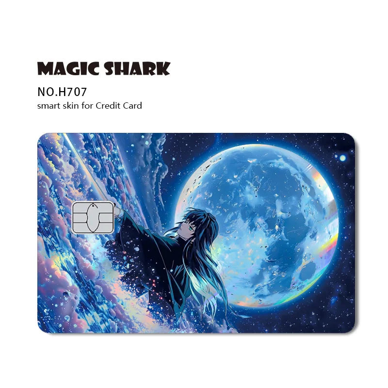 Demon Slayer Shinny Holographic Card Skin