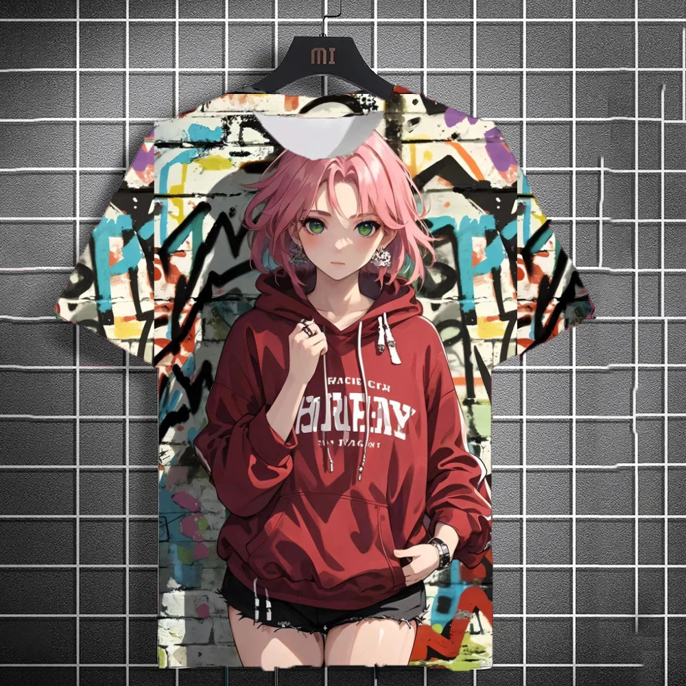 Anime Character 3D T-Shirt