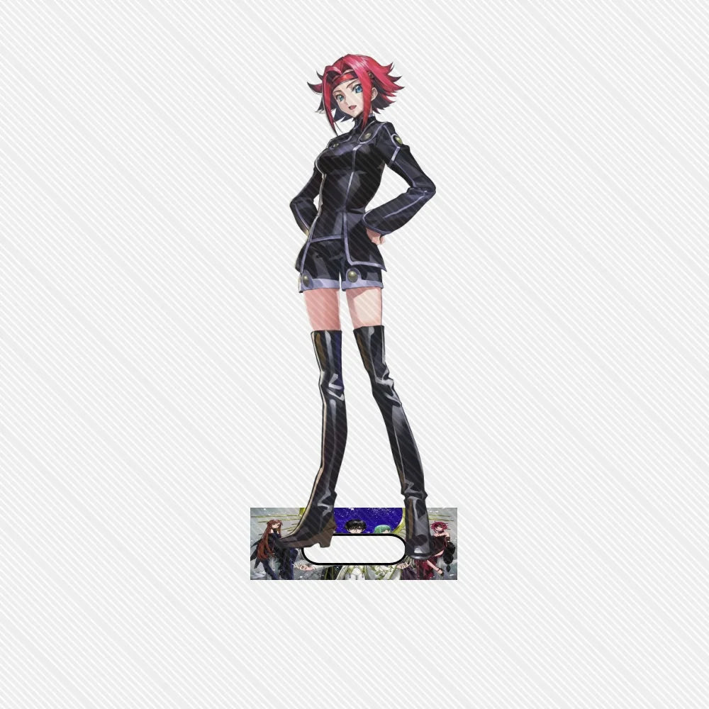15cm Anime Lelouch Lamperouge Acrylic Keychain Characteristic Characters Ornament Accessories Goods Collection Christmas Gifts