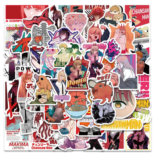 Chainsaw Man Sticker Decals